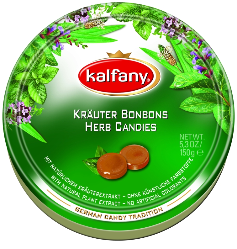 Kẹo hoa quả Kalfany vị thảo dược