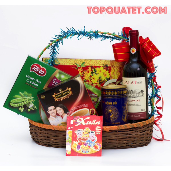 Giỏ quà Tết Bình An