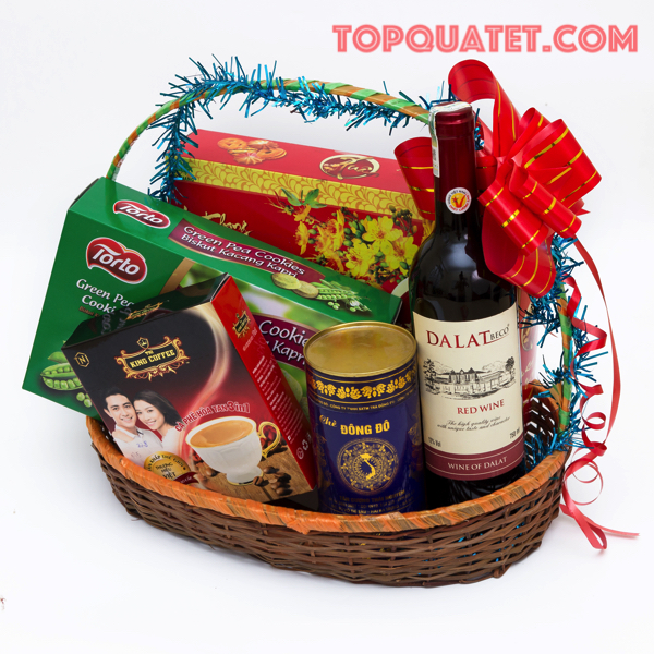 Giỏ quà Tết Bình An