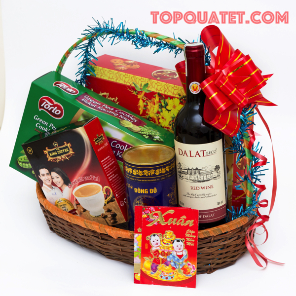 Giỏ quà Tết Bình An
