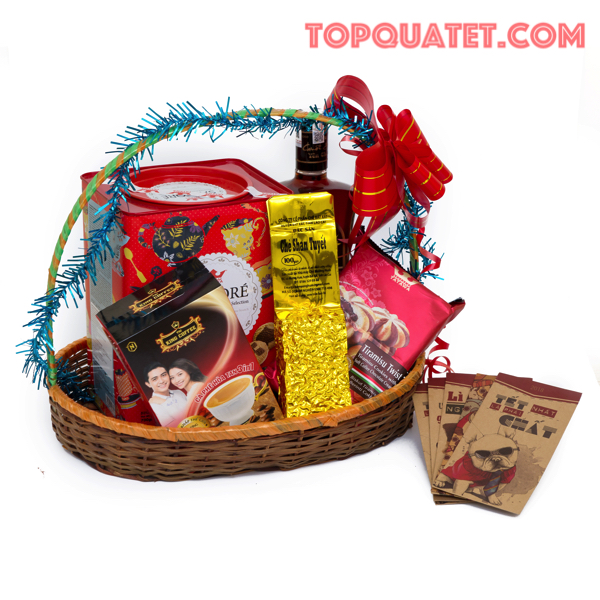 Giỏ quà tết phát lộc