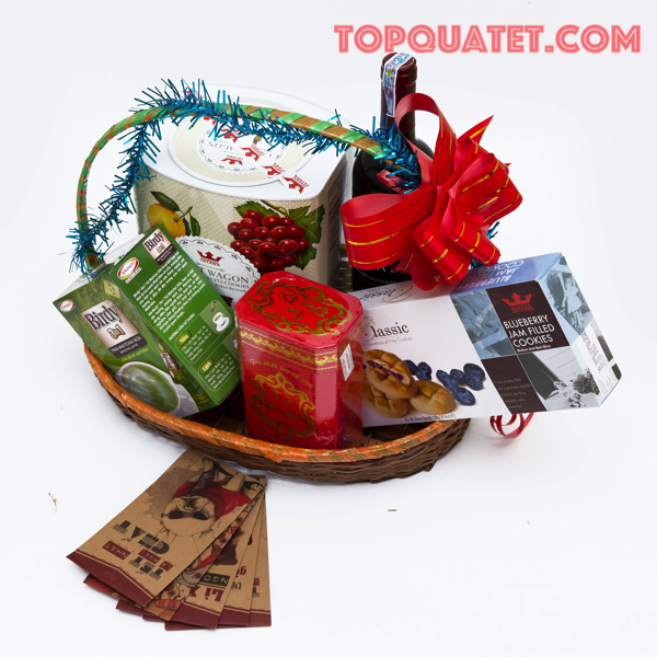 Giỏ quà tết phát tài