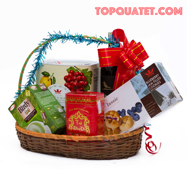 Giỏ quà tết phát tài