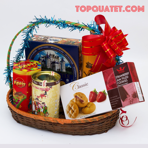 Giỏ quà tết phú quý