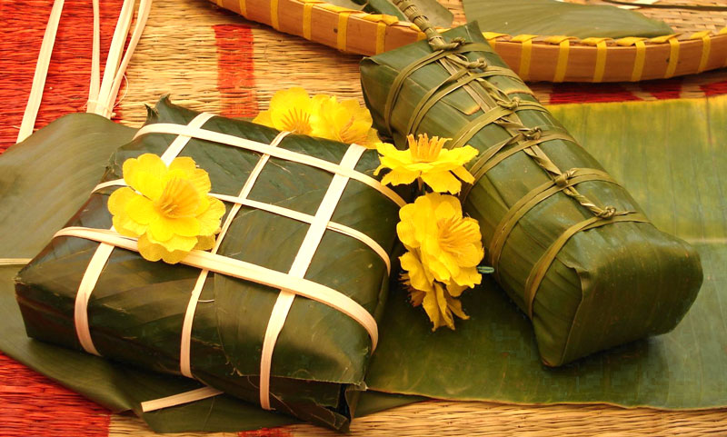 Bánh chưng, bánh tét ngày tết
